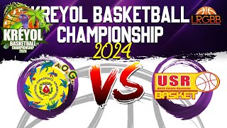 🏀KRÉYOL BASKETBALL CHAMPIONSHIP 2024 Tour Préliminaire  AOG VS USR [upl. by Kondon]