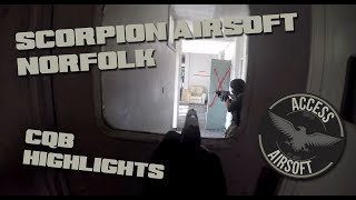 Airsoft CQB Highlights  Scorpion Airsoft Norfolk [upl. by Claman]