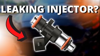 SYMPTOMS OF A LEAKING FUEL INJECTOR [upl. by Bagley]