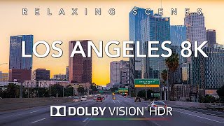 Driving Every Freeway in Los Angeles without Traffic in 8K HDR Dolby Vision [upl. by Copeland]