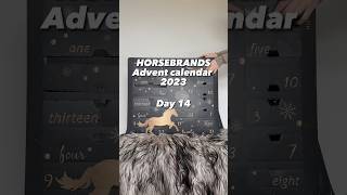 Horsebrands advent calendar 2023 horse horses pferde equestrian adventcalendar christmas fun [upl. by Oretos]