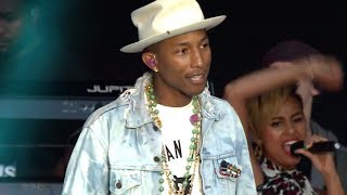 Pharrell  Hollaback Girl Gwen Stefani Cover Summertime Ball 2014 [upl. by Aceber379]