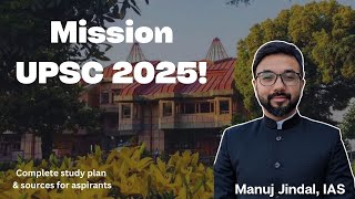 How to clear UPSC with top 100 rank in 2025  A plan for your studies in 2024 [upl. by Colt]