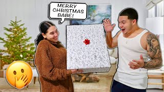 SURPRISING MY BOYFRIEND WITH AN EARLY CHRISTMAS GIFT HE LOVED IT [upl. by Old503]