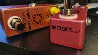 Mosky Spring Reverb Vs Souldim Spring Reverb Showing they are the same pedal [upl. by Delly403]