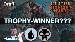 MAX WINS with BLUE BLACK ZOMBIES  Innistrad Midnight Hunt Draft 11  MTG Arena [upl. by Theona]