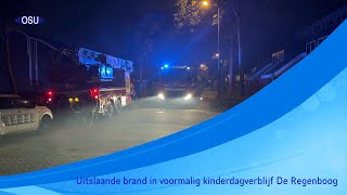 Uitslaande brand legt quot Oudequot Benesserschool in de as [upl. by Merkle874]