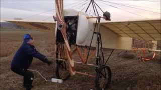 Bleriot XI2 ground testing [upl. by Ecenaj]