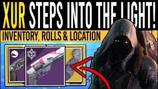 Destiny 2 XURS NEW WEAPONS amp HIGH STAT ARMOR 10th May Xur Inventory  Armor Loot amp Location [upl. by Tilda]