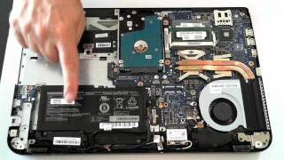 Toshiba Satellite Pro L50A Teardown amp Opening [upl. by Boles]