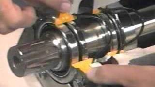 Milnor Washer Main Bearing Replacement  Part 1 [upl. by Wilfred629]