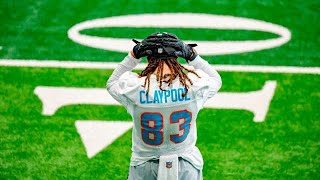 WR Chase Claypool Makes His FIRST Reception As A Dolphin  2023 Week 8 vs Patriots [upl. by Kacy]