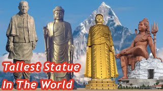 World Tallest Statues size Comparison  Upcoming Tallest Statues  Worldweb [upl. by Kolosick34]