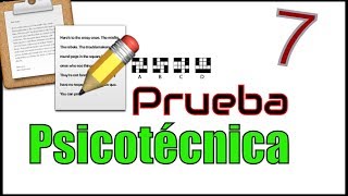 ✅ PRUEBA PSICOTÉCNICA  Ejemplo 07  figuras razonamiento 🔴 [upl. by Eiffub589]