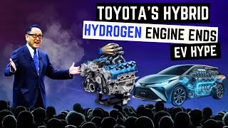 Toyota reveals New hybrid hydrogen Combustion Engine to end EV hype [upl. by Fuller504]