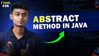 36 Abstract Method in Java  In Tamil  Java Tutorial Series  Error Makes Clever [upl. by Leor]