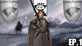 A King In The North  House Stark  CK3 AGOT RP Ep1 [upl. by Melburn]