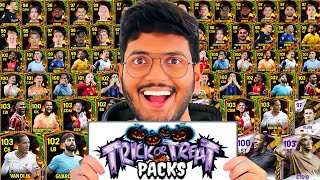 I Opened 100 Trick or Treat Packs  FC MOBILE [upl. by Forlini]