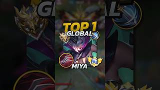 The Top 1 Miya Plays Solo Mobile Legends mobilelegends mlbb gaming [upl. by Asik]