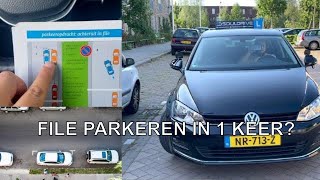 File parkeren  rijles tips  Bijzondere verrichtingen [upl. by Einobe]