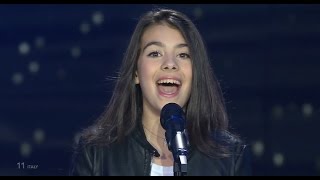 Junior Eurovision Song Contest 2016 chi è Fiamma Boccia litaliana arrivata terza [upl. by Elocen]