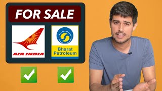 Privatization of Air India BPCL  Analysis by Dhruv Rathee [upl. by Noj]