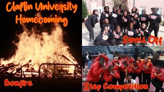 Claflin University Homecoming Bonfire Stroll Off amp Step Competition [upl. by Eiralav]