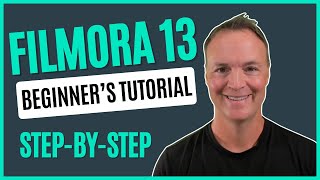 How to use Wondershare Filmora 13 to Edit Videos  Beginners Tutorial [upl. by Arais880]