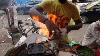 Rocket Speed Sandwich Wala of Mumbai  Ninja Level Cutting Skills  Indian Street Food [upl. by Olympe196]