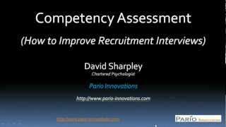 Competency Assessment  Competency Definition  Competency Based Interview Questions [upl. by Aicetal]