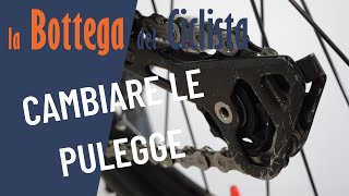 CAMBIARE LE PULEGGE DEL DERAGLIATORE POSTERIORE [upl. by Hugues]