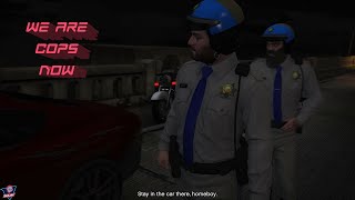 GTA  V GRAND THEFT AUTO 69 WE ARE COPS NOW [upl. by Aynom309]