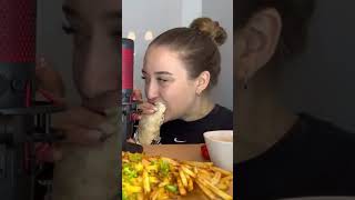 Shawarma mukbang [upl. by Nodmac]