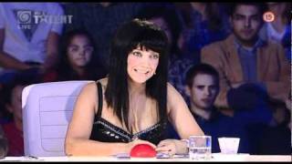 Lianka Olahová  Semifinále  Česko Slovensko má talent 2010 [upl. by Atiran851]