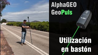 AlphaGEO GeoPuls  Utilización en bastón [upl. by Notneb]