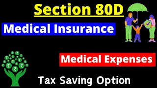 Section 80D Health Insurance Premium amp Medical Expenses II Deduction from 25 K to 1 Lakh II [upl. by Nariko833]