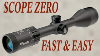 Rifle Scopes Explained Zeroing your Scope [upl. by Valery101]