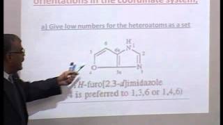 Lecture 3 Chapter 1 Nomenclature of fused heterocyclic compounds [upl. by Hinkle]