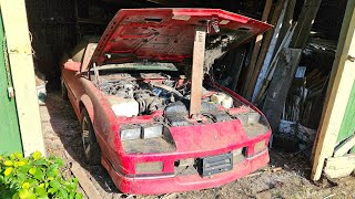 BARN FIND Camaro IROCZ Sitting Since The 90s WILL IT RUN  NNKH [upl. by Atinus612]