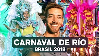 EL CARNAVAL MÁS GRANDE DEL MUNDO RÍO 2018 BRASIL 4K  enriquealex [upl. by Kila406]