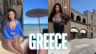 I WENT TO RHODES GREECE AND WELL…  BLACK WOMAN IN GREECE  GREECE VLOG [upl. by Lananna]