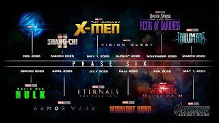 BREAKING MAJOR MARVEL SLATE UPDATE  NEW PHASE 56 DETAILS Avengers 5 Fantastic Four SpiderMan 4 [upl. by Elmira534]