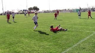 CYSO Earthquakes Red 0 vs Elite 2010B Orange 1 04022023 Modesto Ajax Spring Cup 1st Half [upl. by Dorree403]