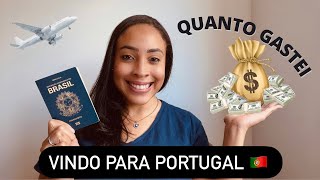 QUANTO CUSTA VIAJAR PARA PORTUGAL TODOS MEUS DOCUMENTOS E GASTOS  JACQUE OLIVEIRA [upl. by Nelda]