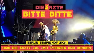 Die Ärzte  Bitte Bitte 25082024 Berlin Tempelhof [upl. by Oettam797]