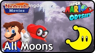 Super Mario Odyssey  Ruined Kingdom  All Moons in order with timestamps [upl. by Saberio]