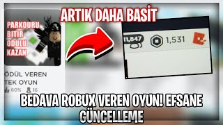 🇹🇷 TÜRKİYEDE İLK BEDAVA ROBUX VEREN OYUN ARTIK ÇOK DAHA KOLAY GERÇEKTEN VERİYOR amp 2023 [upl. by Olly554]