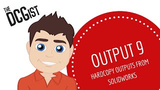 DCG Student Assignment  Output 9 Hardcopy Outputs from Solidworks [upl. by Adnof113]