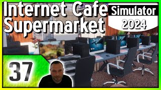 Mega Aufrüstung sofort spürbar 4k☕️ 37  Internet Cafe amp Supermarket Simulator [upl. by Getraer]