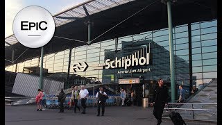 Schiphol Airport  Amsterdam Netherlands HD [upl. by Nevuer657]